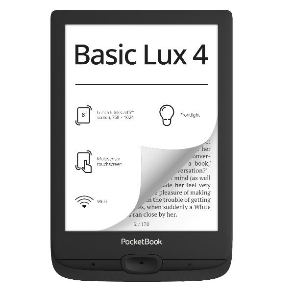 Pocketbook Basic Lux 4 Ink Black